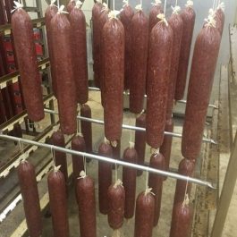 3 1/2 Lb. Roll of Beef Sweet Bologna with Pepper-jack Cheese
