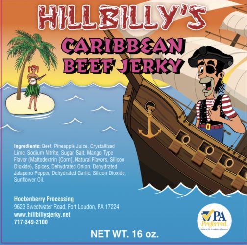 Hillbilly's Caribbean Beef Jerky