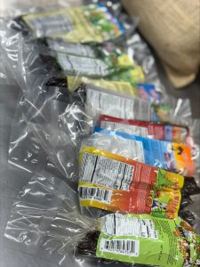 various packs of beef jerky