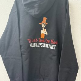 Hillbilly Jerky Black hoodie (unisex)